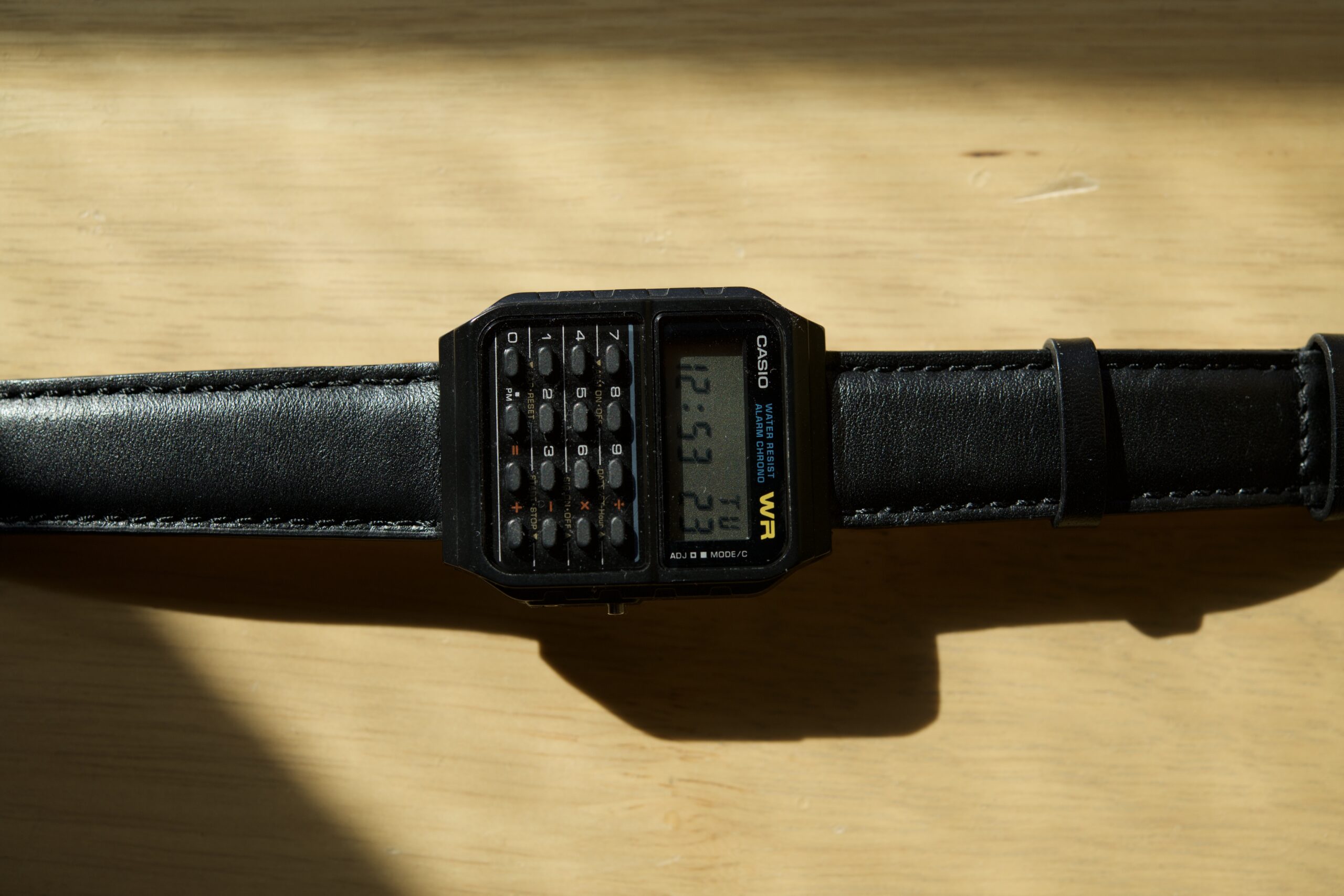 データバンク（CA-53W-1Z）に革ベルト（MORELLATO）が付きました