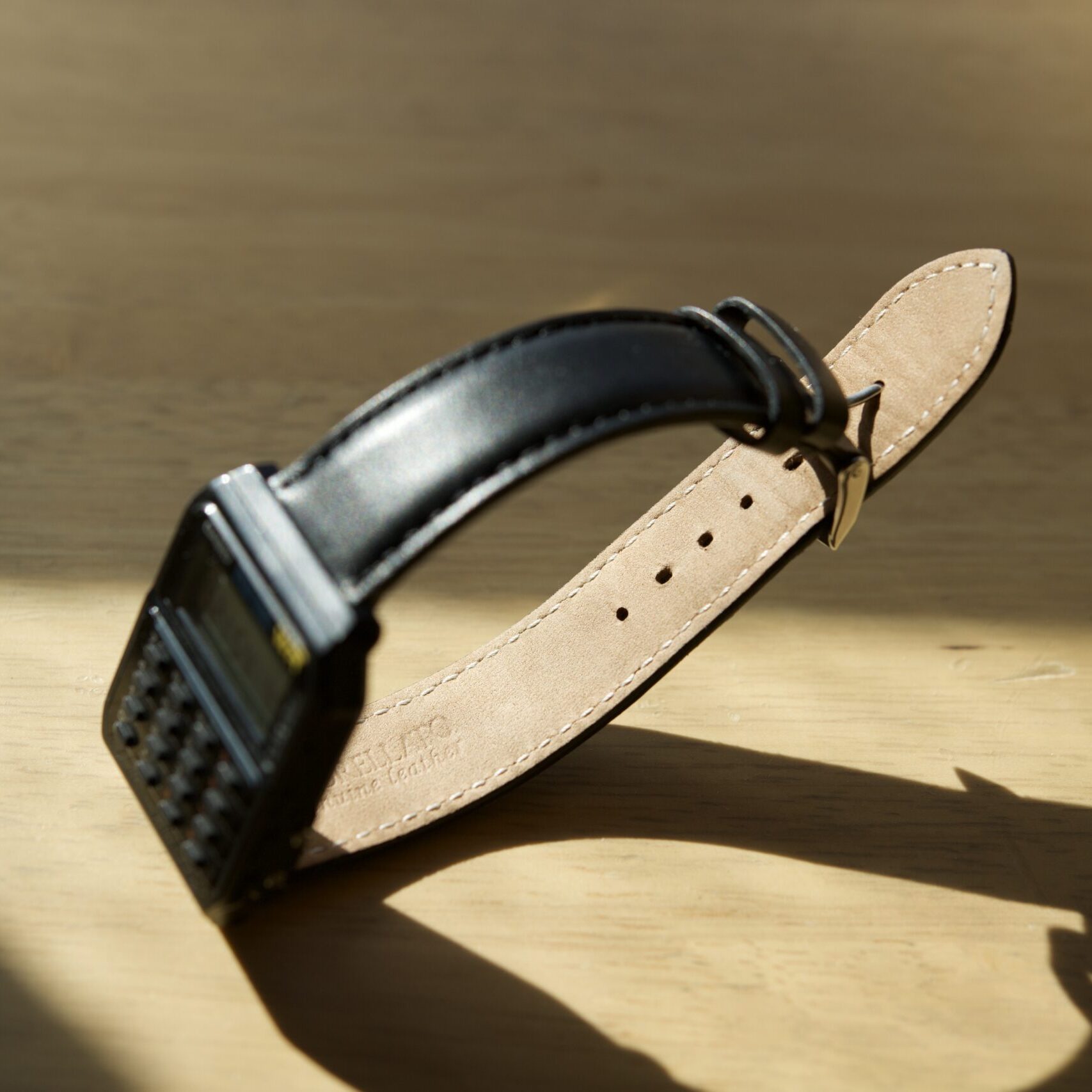 データバンク（CA-53W-1Z）に革ベルト（MORELLATO）が付きました