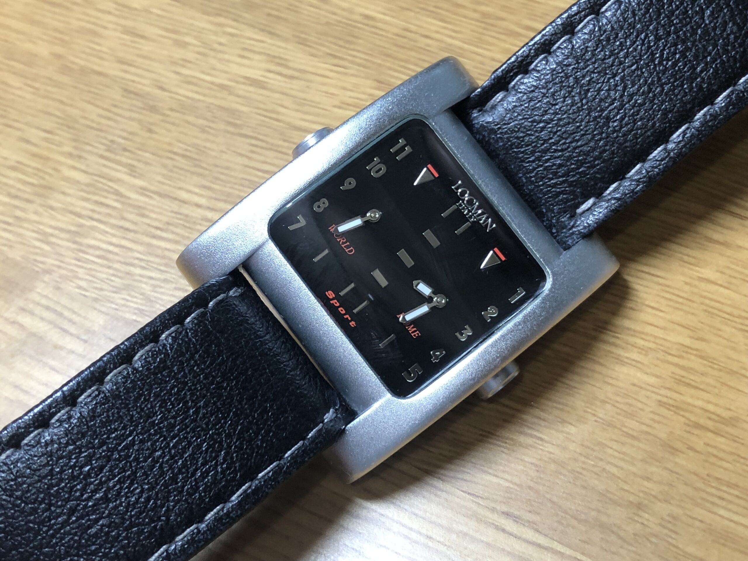 【買ったよ!】LOCMAN(ロックマン)のデュアルタイム時計がいい感じよ!