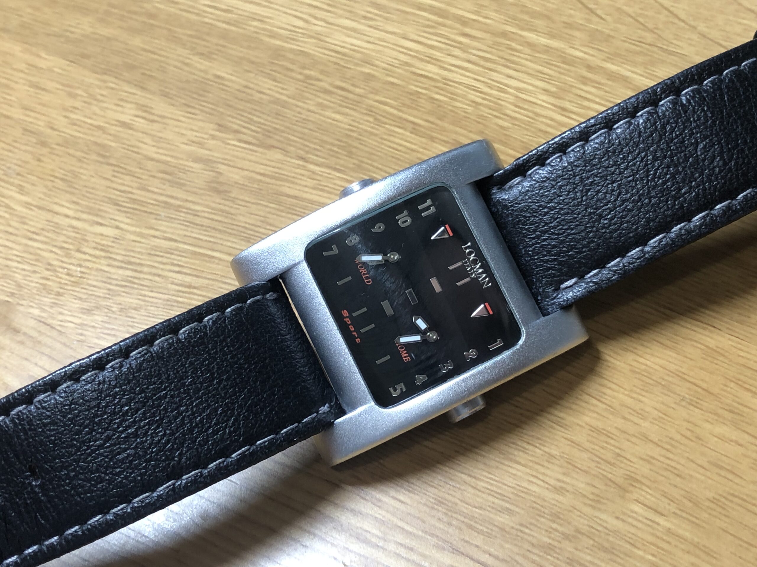 【買ったよ!】LOCMAN(ロックマン)のデュアルタイム時計がいい感じよ!