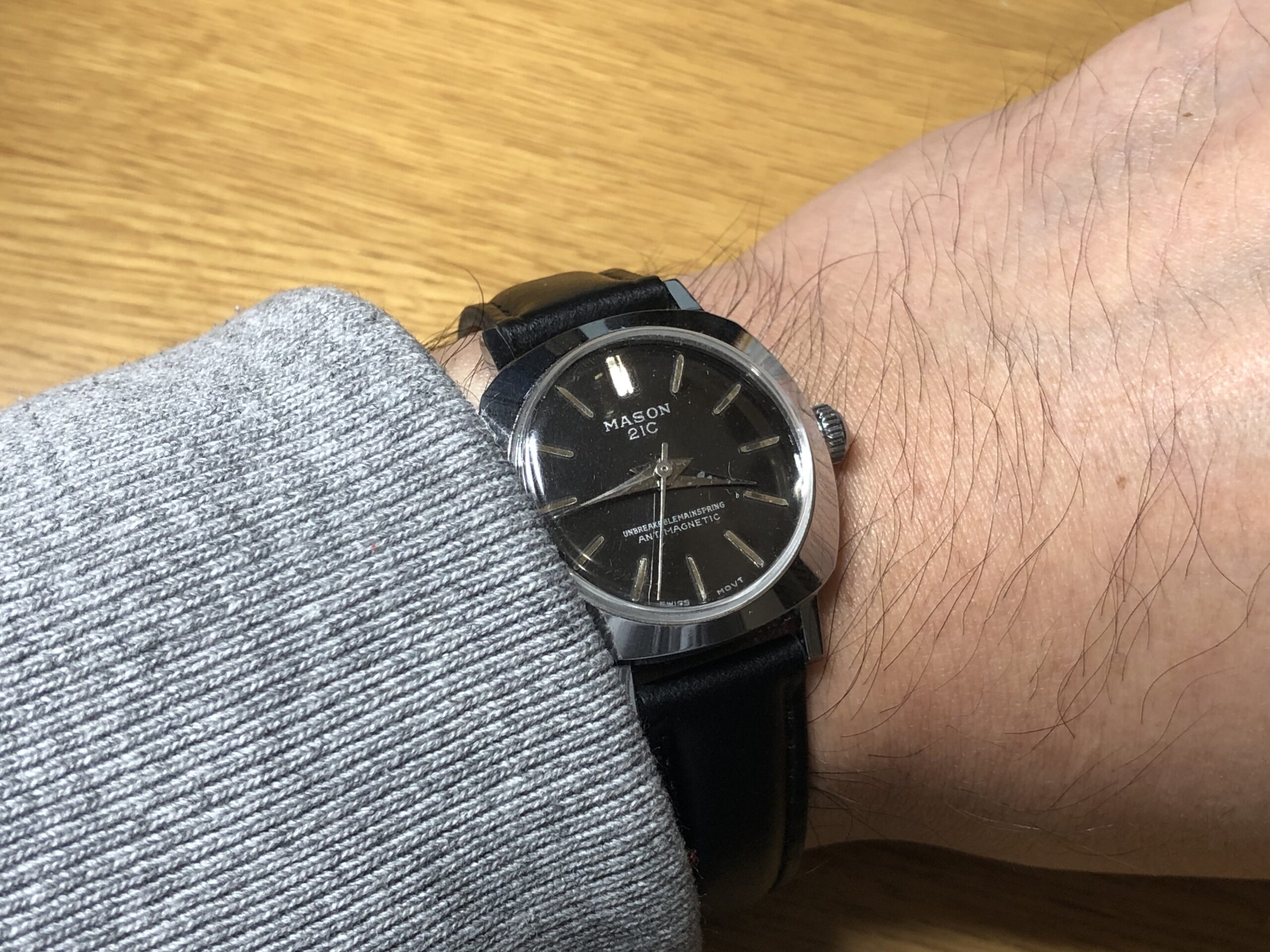 【買ったよ！】MASON 21Cの手巻き時計を購入 〜今日から俺も山さんだ！〜