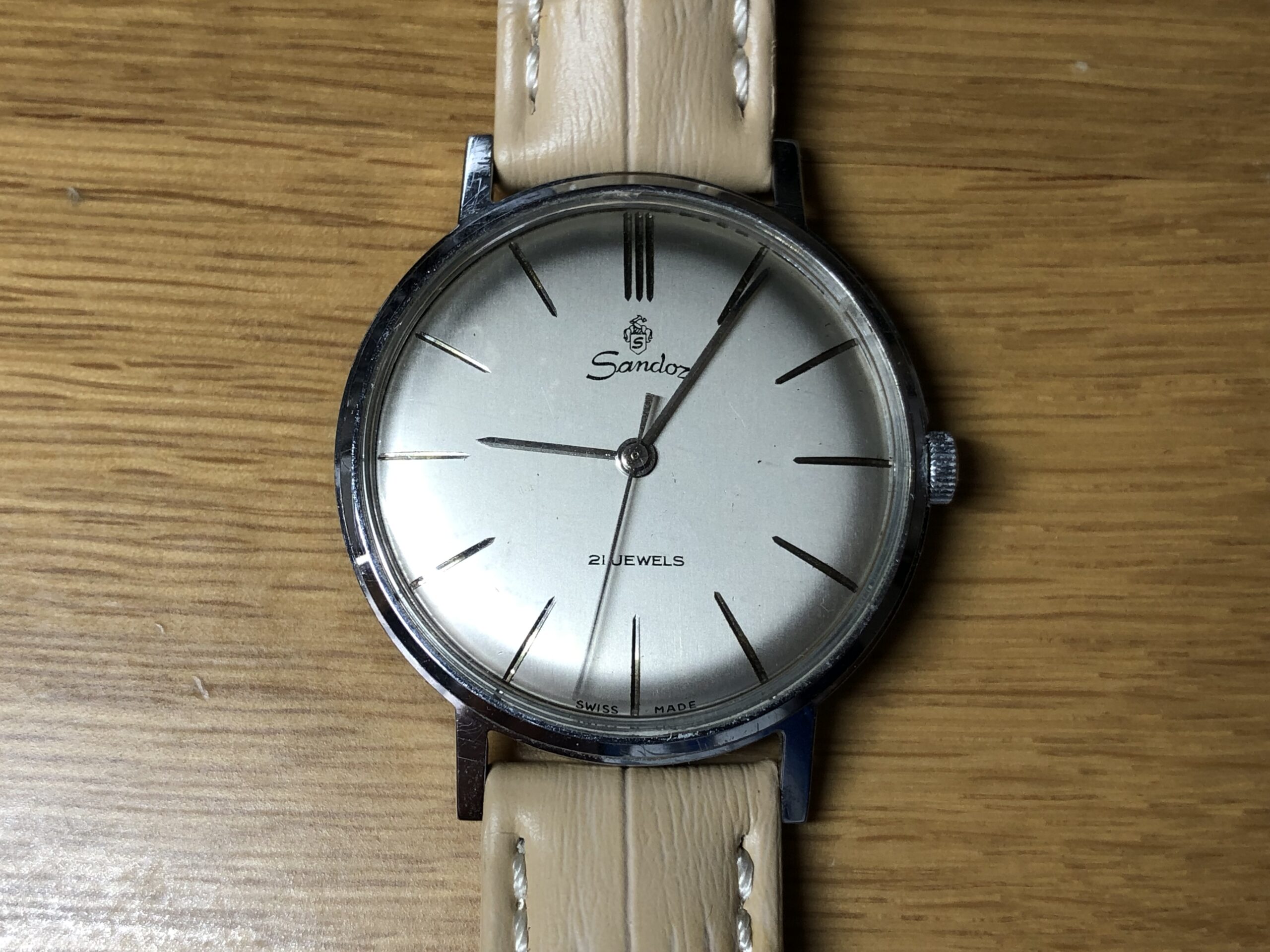 見てくれよ！俺のSandoz（サンドス）のドレスウォッチをよ！