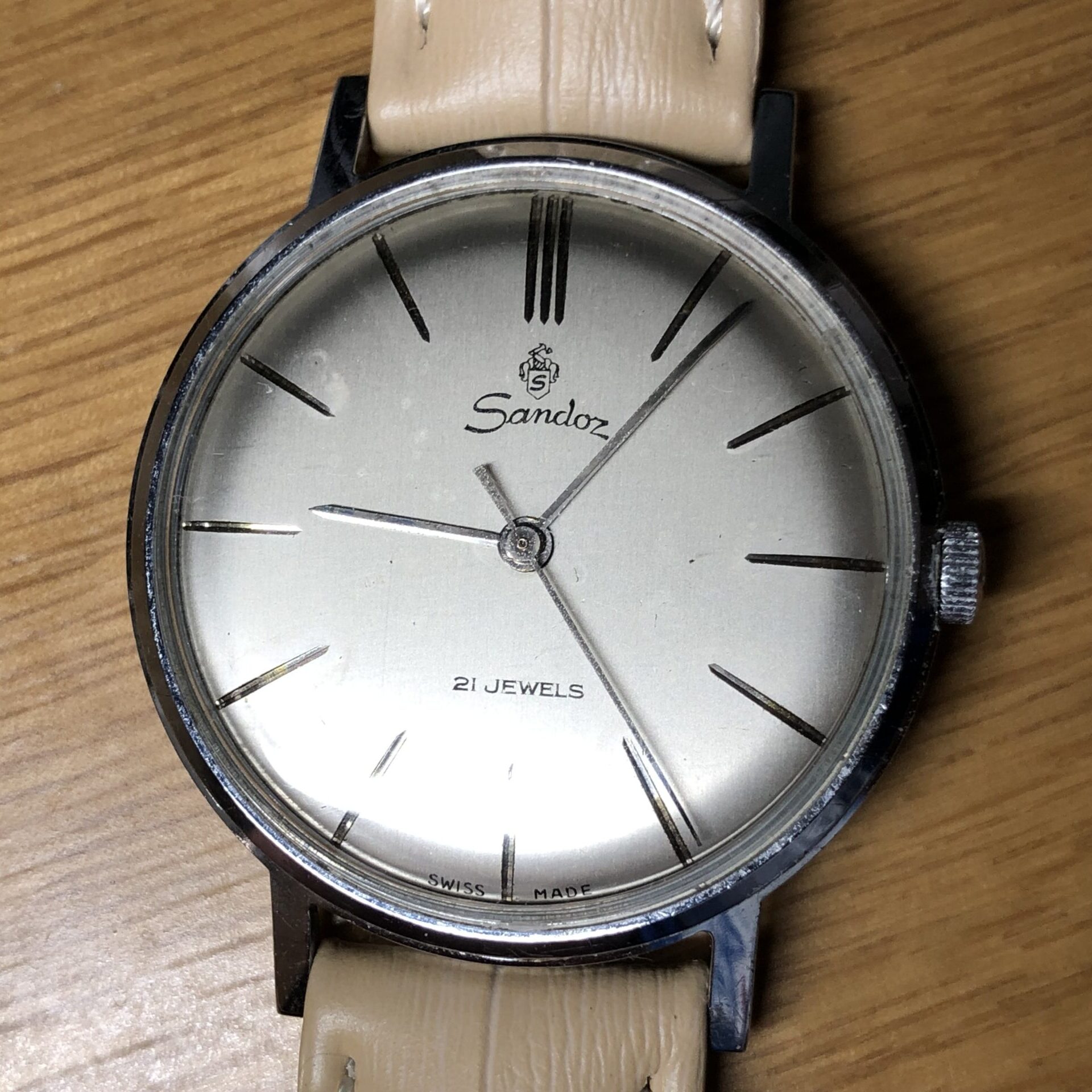 見てくれよ！俺のSandoz（サンドス）のドレスウォッチをよ！