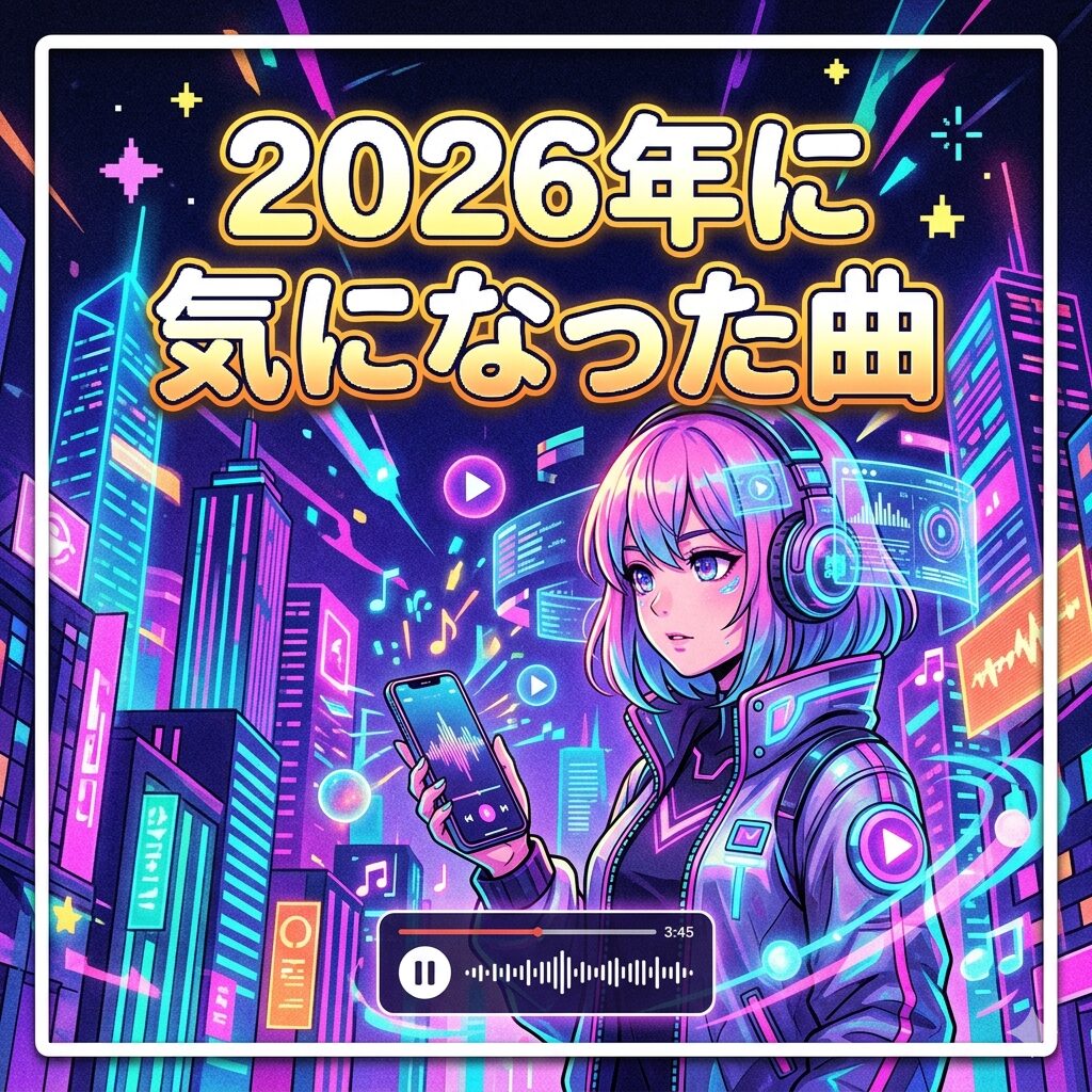 2026年に気になった曲 ※随時更新中