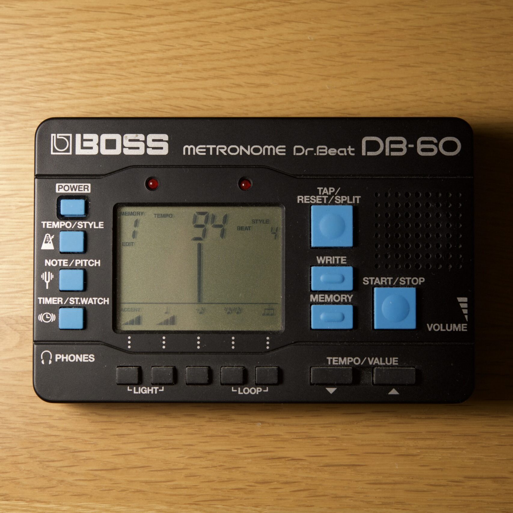 【これだな！】ギター練習用のメトロノームで”BOSS Dr. Beat DB-60”がおすすめな理由から見る理想のメトロノーム像