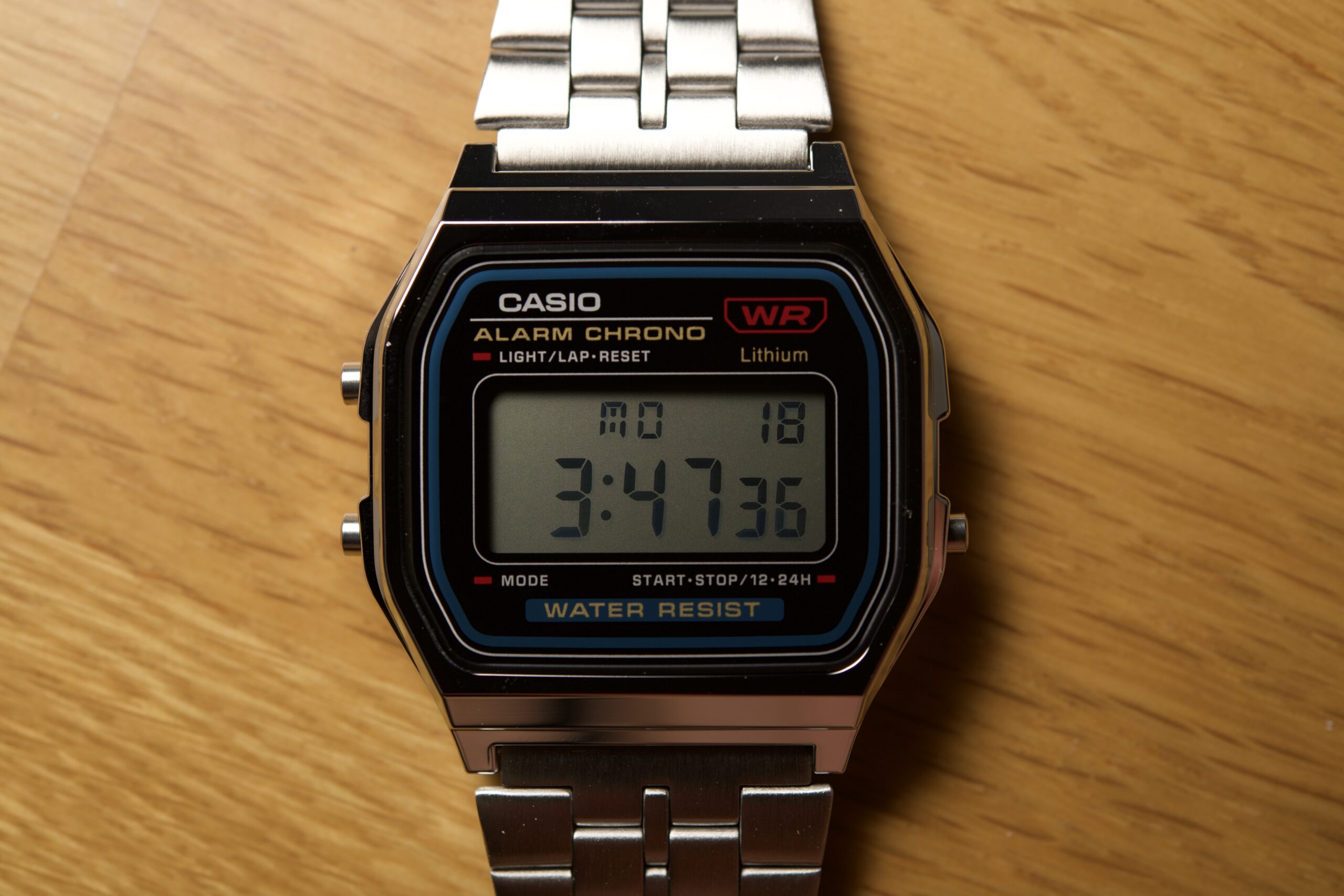 日本製のチプカシA159WA-N1JHってのはこんな感じよ!