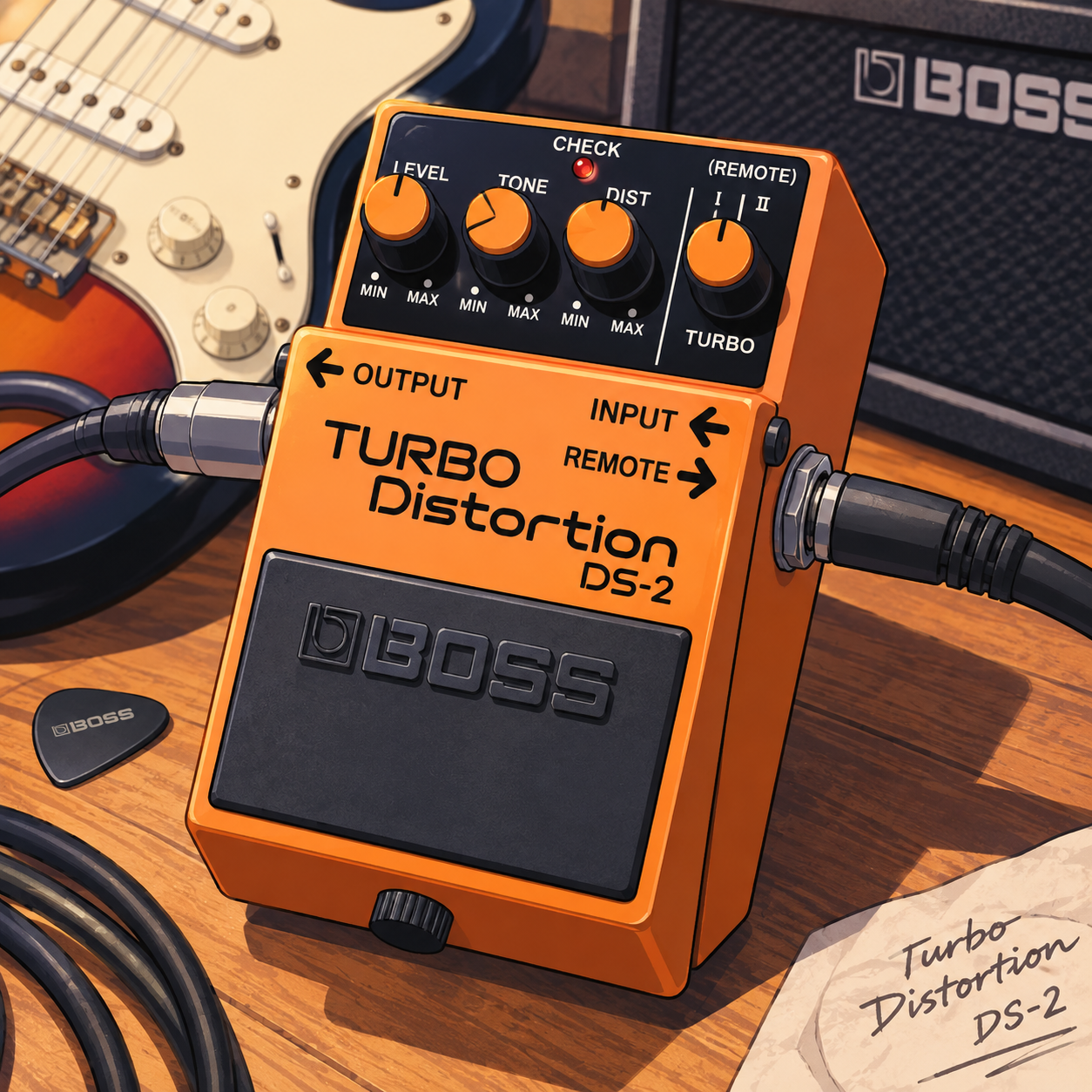 【ほう】深堀りするよ！BOSS DS-2 Turbo Distortion ってどんなエフェクターなんだい？